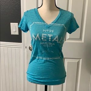 Blue Metal Mulisha T Shirt